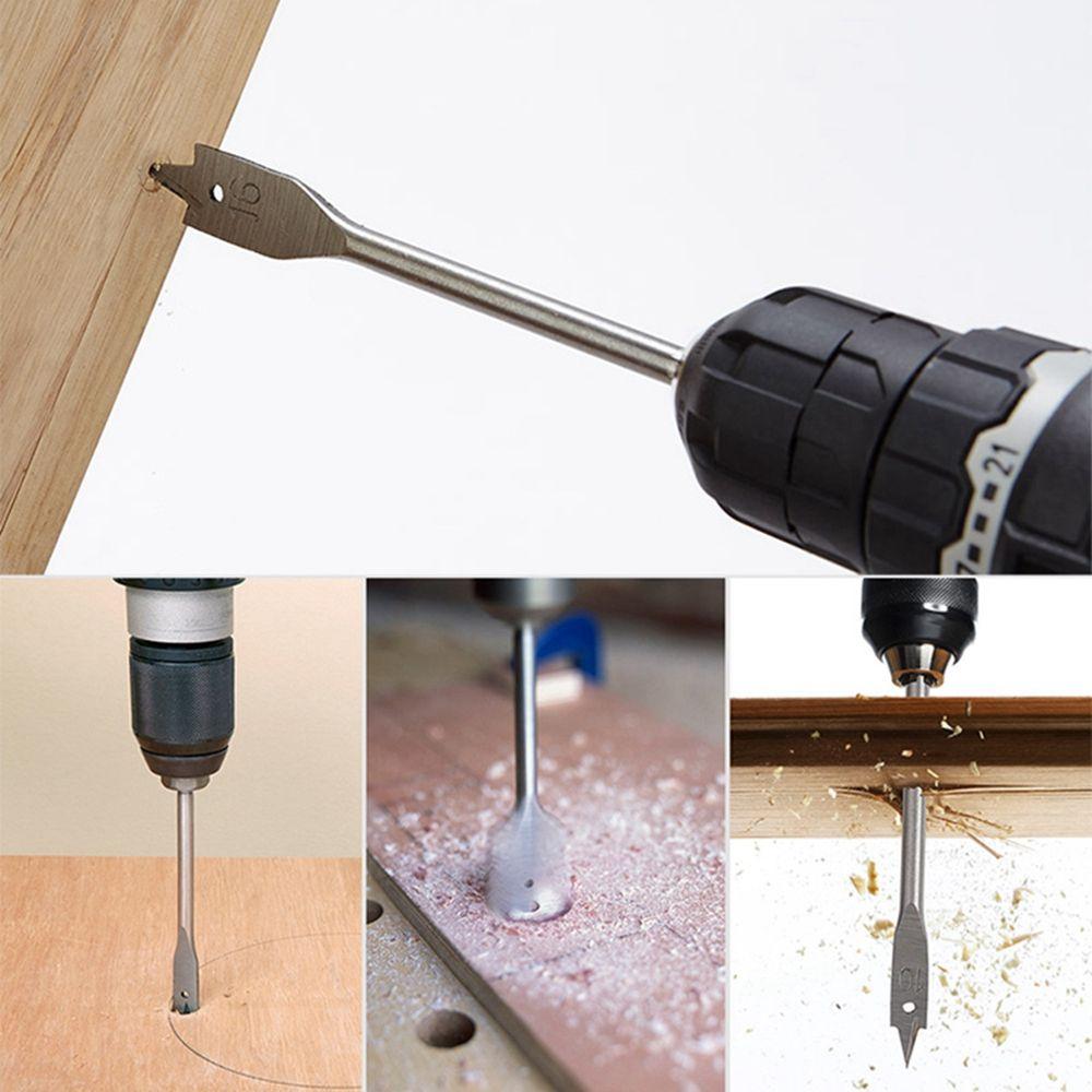 Tools Titanium Coated Spade Flat Drills Woodworking Tool Hand Drill Bits High-carbon Steel Wood