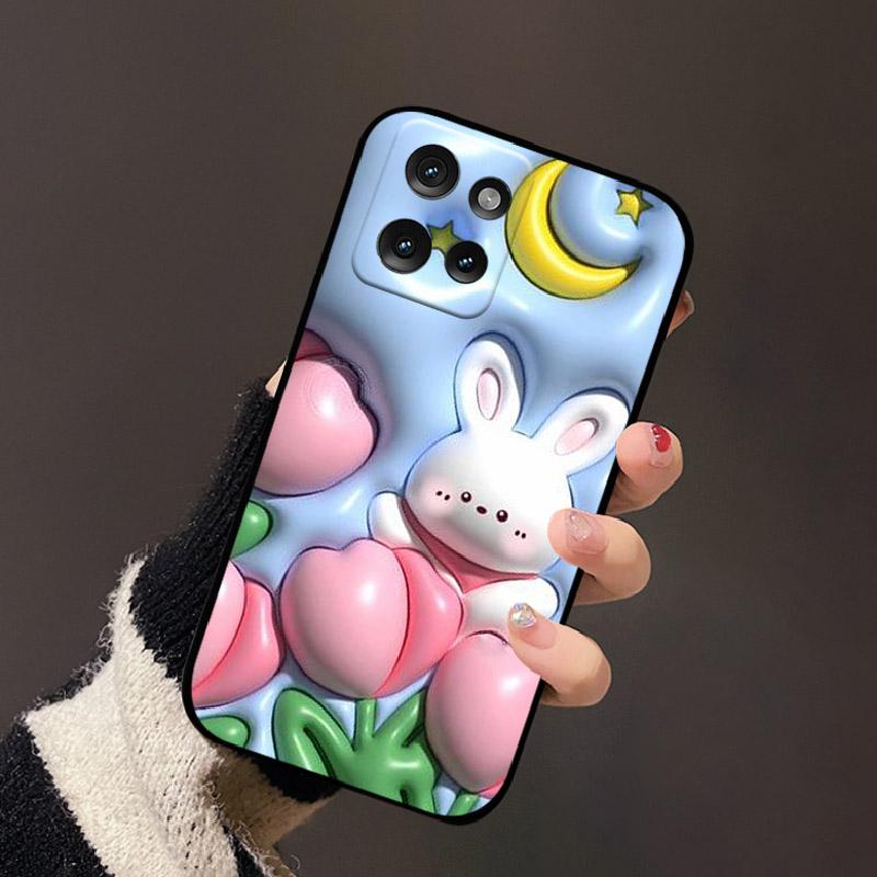 Für Motorola Edge 50 Neo Hülle Edge 50 Farbe Bemaltes TPU Silikon Weiche Handy-Rückabdeckung Für Moto S50 5G Schutz Stoßfänger Fundas
