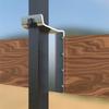 6Pc T-Post Brackets Sign/Camera Mount