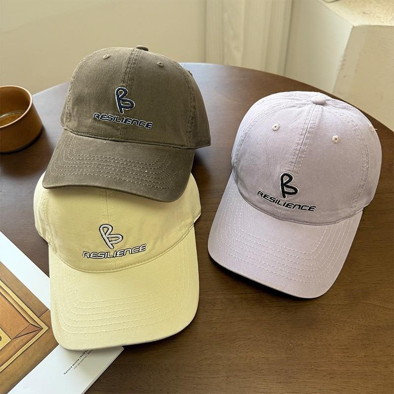 New Letter Embroidered Baseball Cap For Women With Sun Protection And Breathability