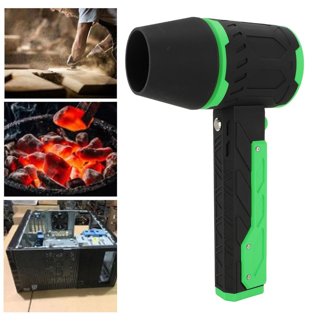 Dry Blower 64mm Brushless Motor 8000mAh 180000RPM Type C Fast Charging 1400g Thrust Portable Electric Duster for Car Keyboard