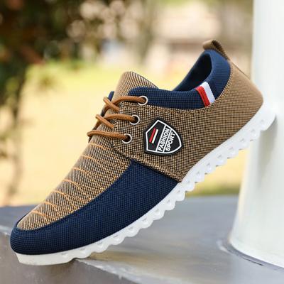 Buty męskie wiosenno-letnie nowe oddychające buty płócienne wersja koreańska modne męskie buty casualowe modne wszechstronne buty typu board shoes męskie 46