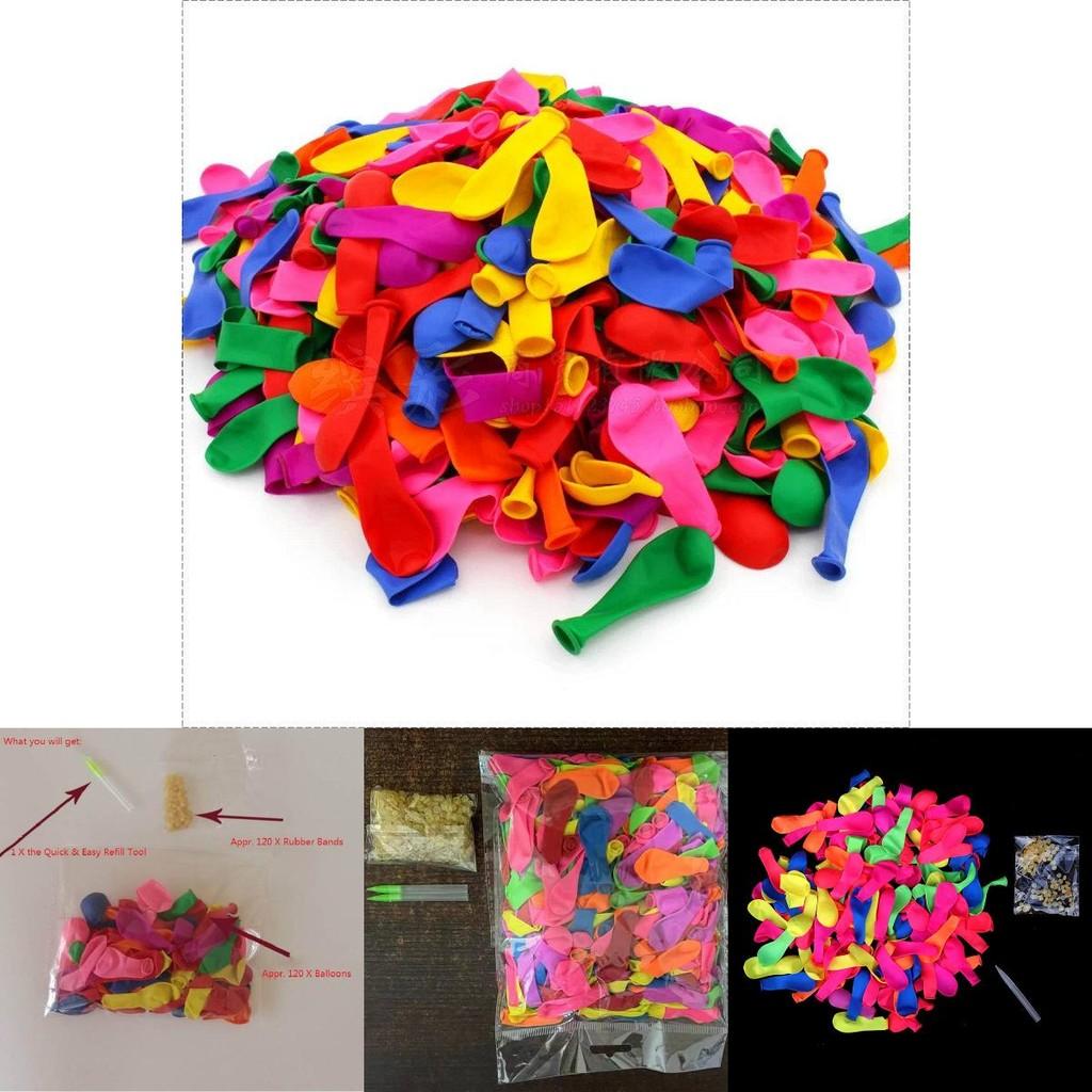 Korn-Werkzeugpackung mit 120er, 500er und 1000er Nachfüllpack für Wasserschlachten für Kinder