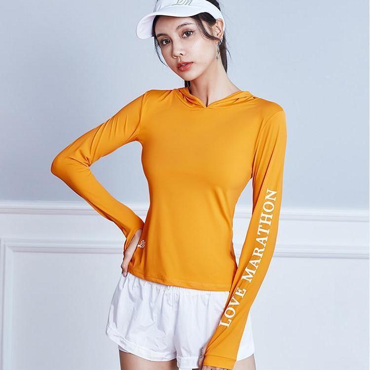 Damen Sport-T-Shirts Hoodies Einfarbig Yoga-Tops Fitnessstudio-Tops Schnelltrocknend Atmungsaktiv Laufbekleidung Radsport-T-Shirts Große Größe