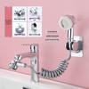 Copper Multifunctional Faucet Extender for Sink and Basin: Ideal for Hair and Face Washing