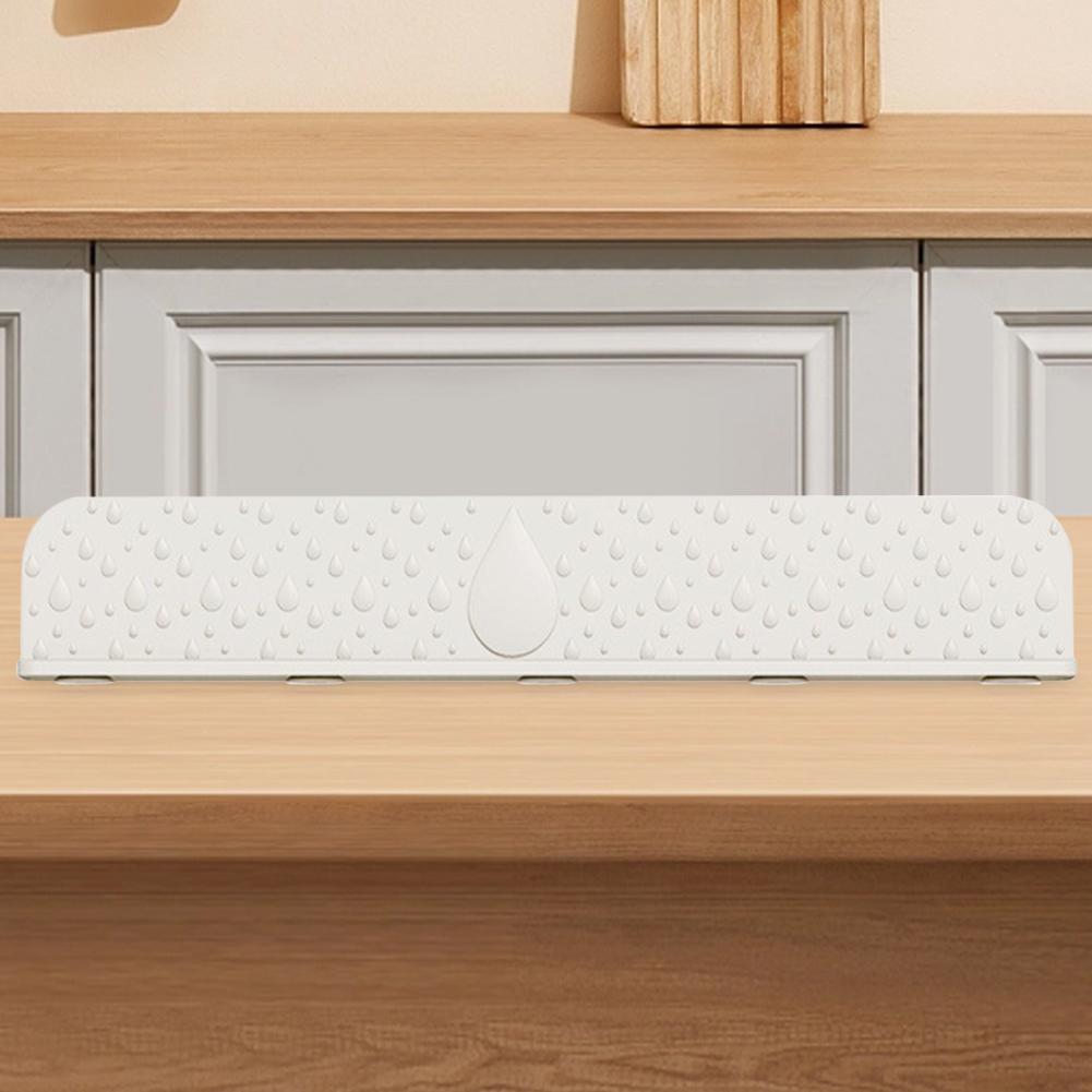 Silicone Sink Splash Guard Portable Sink Water Curtain Board Suction Cup Water Baffle Reusable Bathroom Kitchen Tools