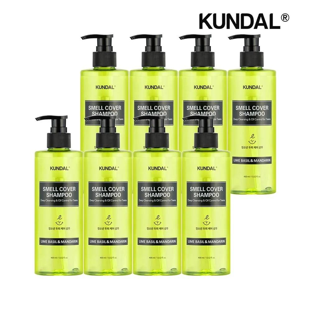 

KUNDAL All Day Smell Cover Teen Shampoo Lime Basil & Mandarin 400ml x8