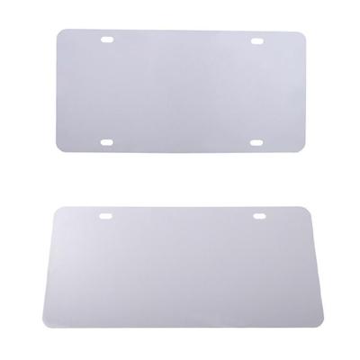Aluminum Heat Thermal Transfer License Plate DIY Picture Sublimation Blank Sheet
