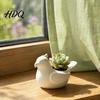 Modern Minimalist Planter Bird Shape Flowerpot Handheld Size Durable PLA Flower Pot Healing Style Home Decor 3D Printed Creative Planter for Office