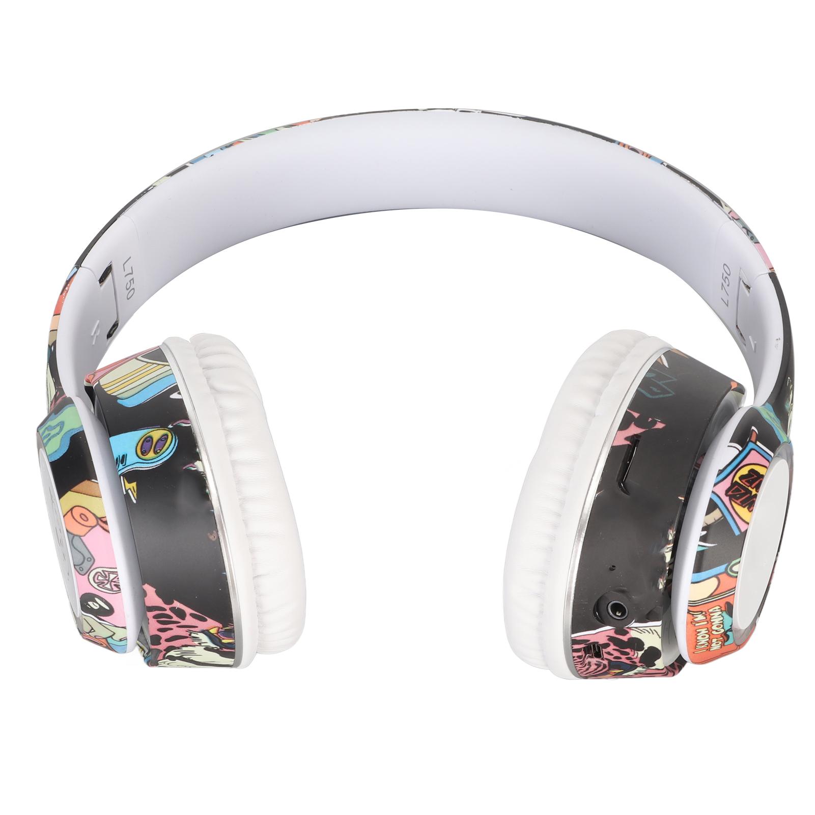 

Гарнитура Graffiti Bluetooth HiFi Stereo Встроенный микрофон Поддержка карт памяти Line In Беспроводные наушники