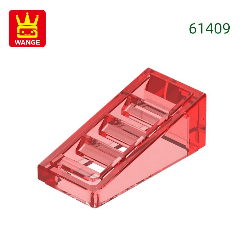 Non-Toxic 331Pcs/Lot 61409 Slope 18 2X1X2/3 With 4 Slots Block Moc Color Accessories Compatible With Brick Diy Children Toy Assembly