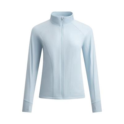 Elite Vent Fitted Stand Collar Zip Long Sleeve Jacket Women Jackets 6010113-453