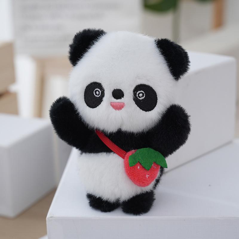 Adorable Plush Panda Backpack Stuffed Toy Soft And Cuddly Zoo Animal Souvenir