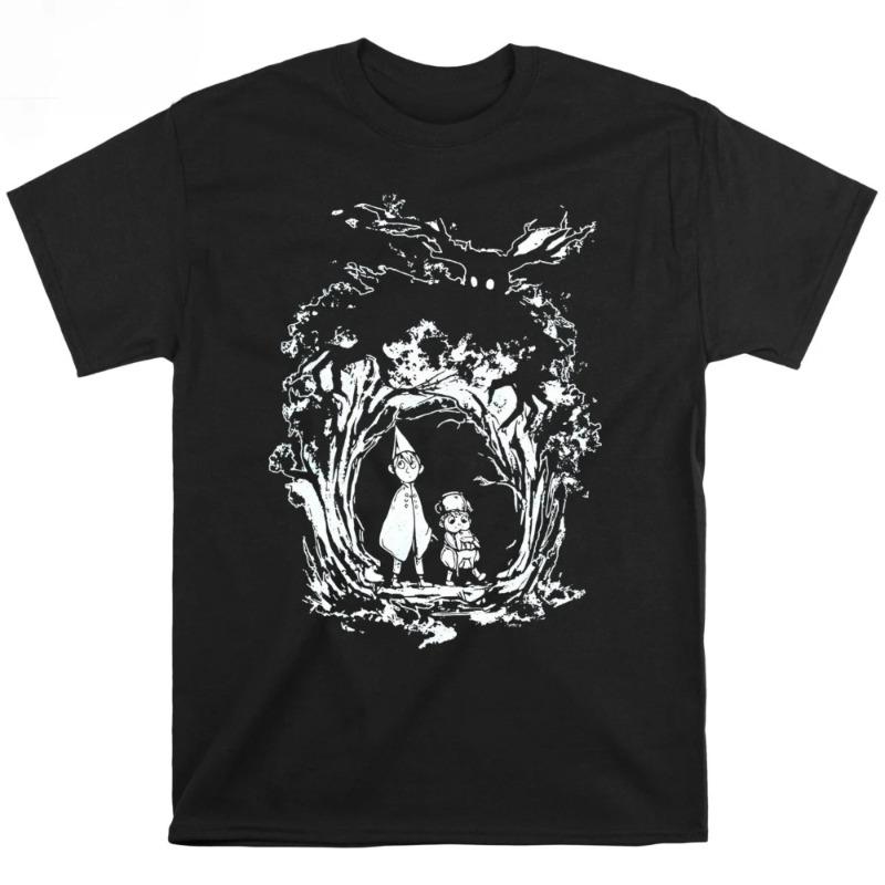 Vintage Over The Garden Wall Halloween Shi Tshirt Men Women Unisex Short-sleev Tshitt Summer Breathable Comfort Tshirt Tops