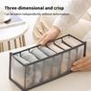 2/3Pcs Underwear Drawer Organizer Storage Box Foldable Closet Organizers Drawer Divider Storage Boxes For Underpants Socks Bra