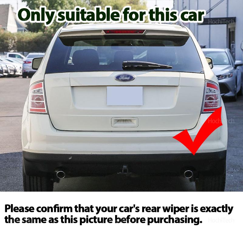 ABS Rear Wiper Arm and Rear Blade Replacement Kit Parts for Ford Edge 2007-2014 Car Accessories 9T4Z-17526F 2010 2011 2012