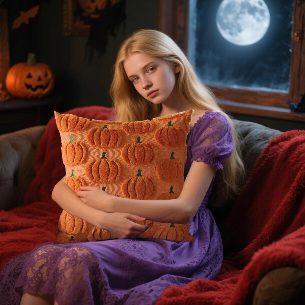 Halloween Pillowcase Fall Pumpkin Ghost Pillowcases Couch Decor 2 Pieces Home Decor Halloween Decorations for Sofa Bedroom Dorm