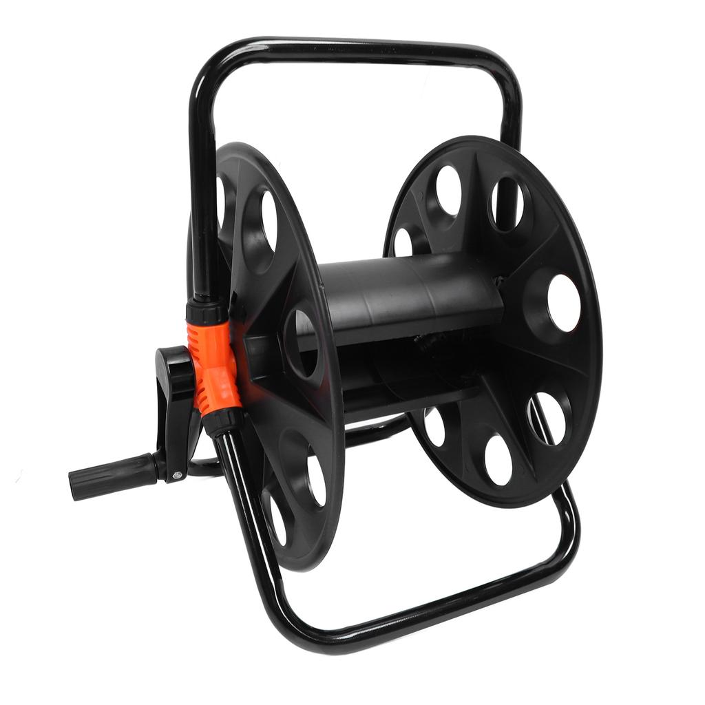 Garden Hose Reel Professional Reinforced 164.0ft Water Hose Reel Water Hose Holder for Outside Garden Car Lawn Yard
