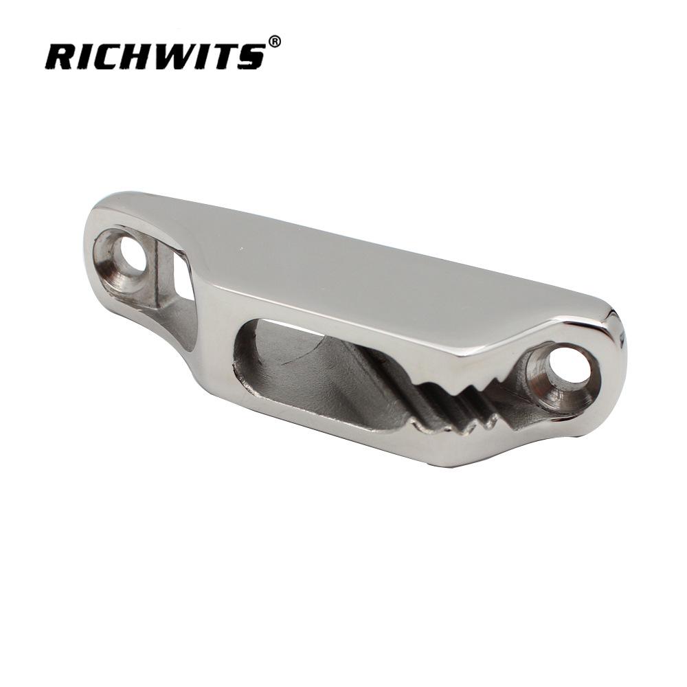 RICHWITS Marine 316 Stainless Steel Rope Cleat & Sailboat Speed Limiter