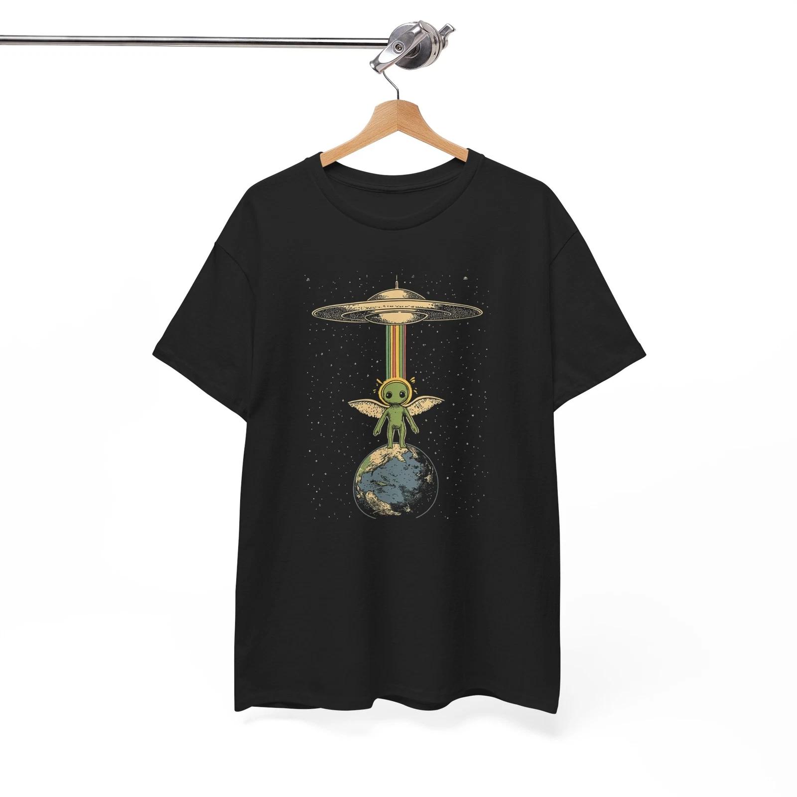 Hubble Telescope T-Shirt | Galactic Vision & Space Exploration Tee S