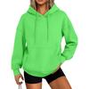 Women's Fashion Casual Solid Color Pocket Long Sleeve Hoodie