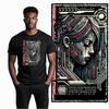 Coolmind U0028 Cooles Kurzarm Herren T-Shirt Lustiges Grafik Herren T-Shirt Große Größe 100% Baumwolle Herren T-Shirts