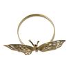 1/6pcs Gold/Rose Gold/Silver Hollow Butterfly Napkin Ring Iron Napkin Ring Holder  Restaurant