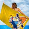 Classic Game P-Parappa T-The R-Rapper Microfiber Printed Beach Towel Mountain Climbing Yoga Beach Swimming Running Absorbent