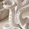 Flexible Tentacle Storage 3D Printed Octopus Toothbrush Holder, Creative Space Saving Desk Organizer, Durable Cute Accessories PLA Material