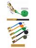 Universal Cargo Truck Tie-Down Straps with Ratchet Tensioner and Self-Locking Mechanism