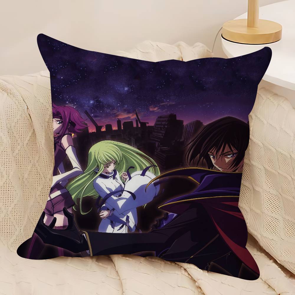 C-kod G-Geass Anime Lönndesign Kuddfodral Glad Höstskörd Dekor Högtidsdekorationskuddfodral