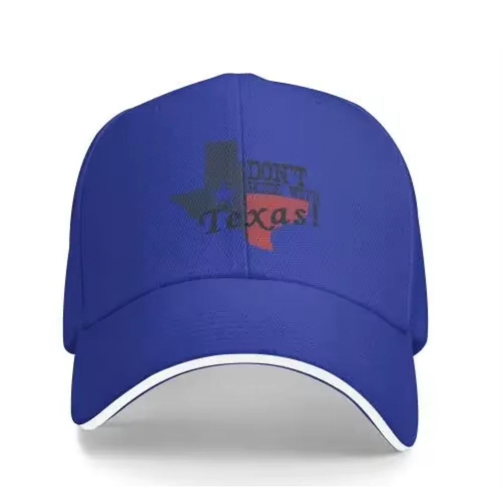 Denim Cap Dont Mess with Texas Baseball Dad Caps Classic Adjustable Casual Sports for Men Women Hats Gray