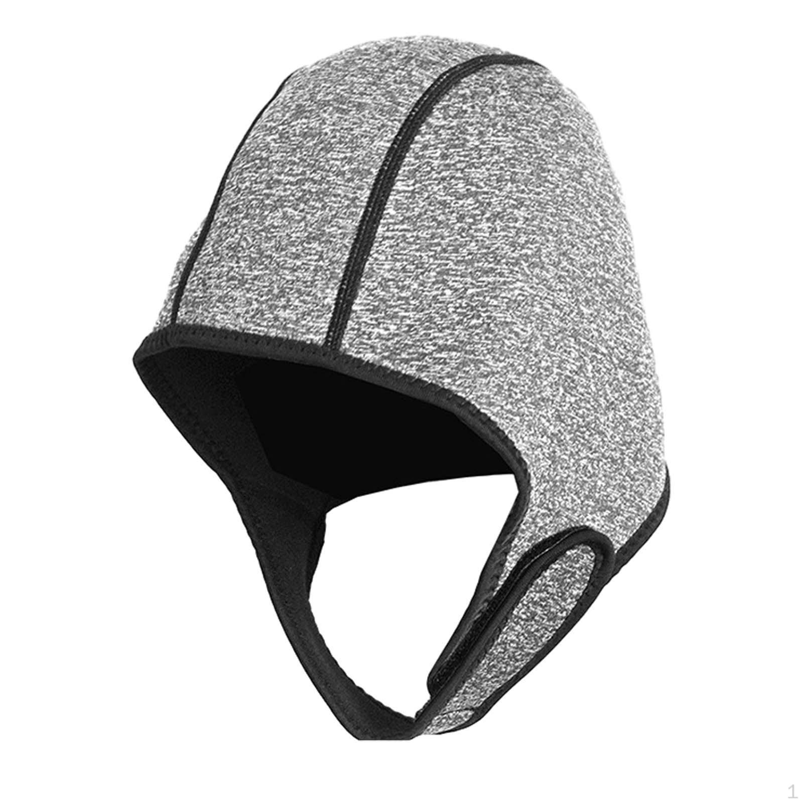 

Капюшон для гідрокостюму для дайвінгу 2 мм з неопрену, капюшон для підводного плавання, тепла для дорослих світло-сірого кольору