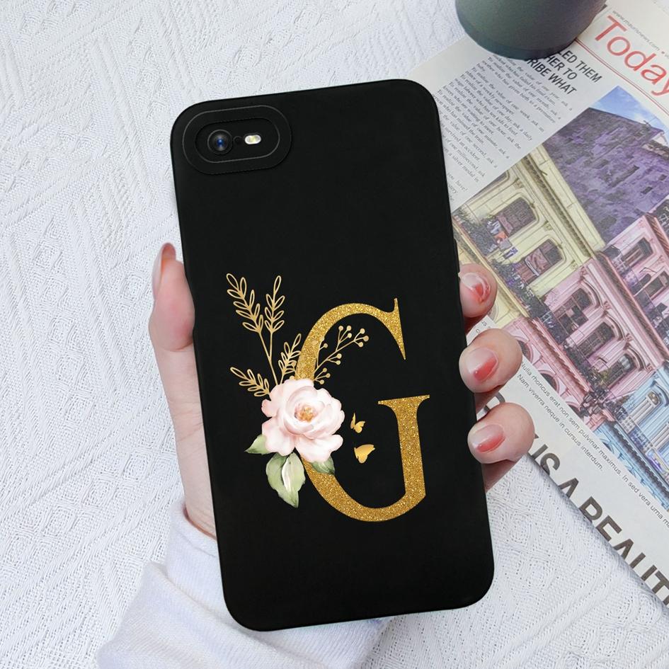 Für OPPO Realme C11 C12 C15 C33 C17 C35 C20 C30 Fall Luxus Schutzhülle Platz Flüssiges Silikon Weiche TPU Blume buchstaben Für Realme Funda Coque Stoßstange