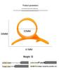 Ring-Shaped Non-Stick Orange & Citrus Peeler