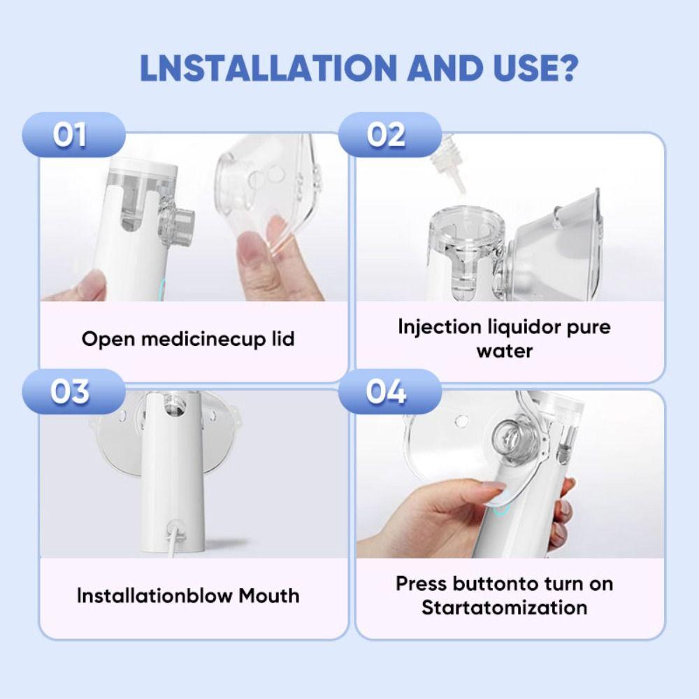 Mist Function Children's Atomizer Revitalize Feature Ultrasonic Atomizer  Household