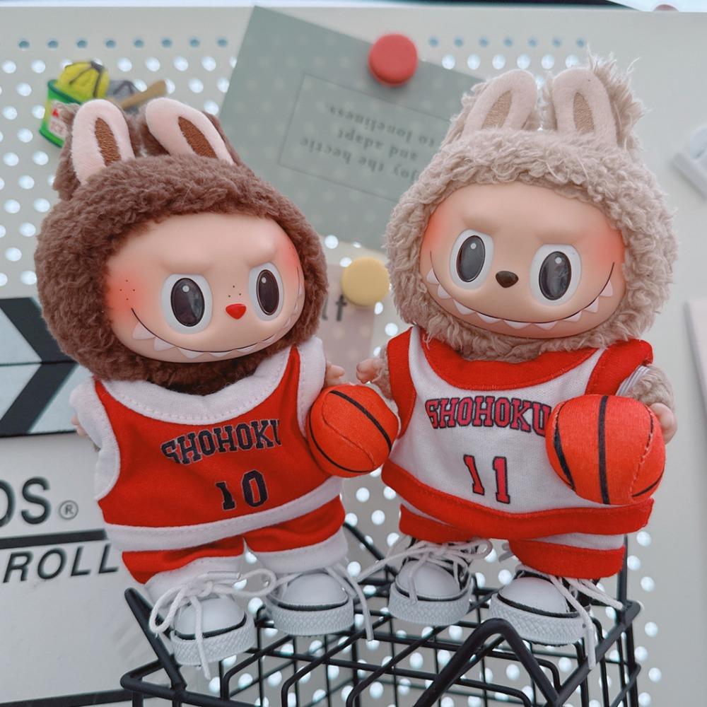 

Basketball Labubu Doll Clothes Sports Labubu Doll s Clothes Set Kids Girls Toys style 1