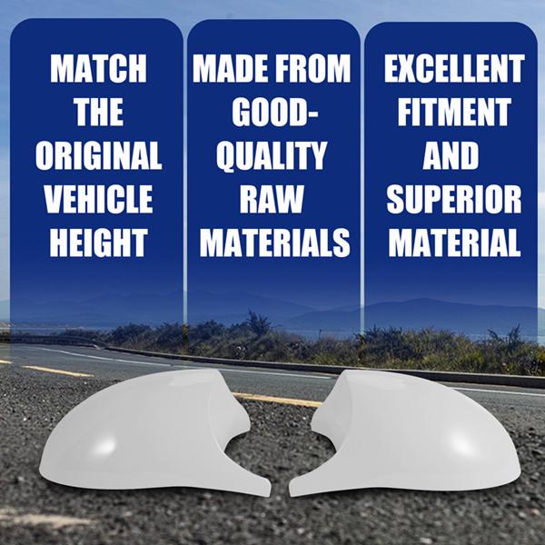 Spiegelkappen Paar für BMW 1er & 3er Serie E81, E82, E87, E90, E91, E92, E93
