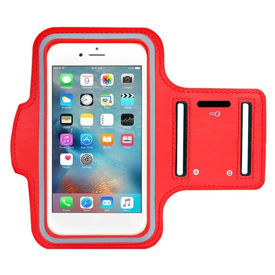 Arm Bag Waterproof Elastic PVC Touch Sensitive Cell Phone Armband for Outdoor