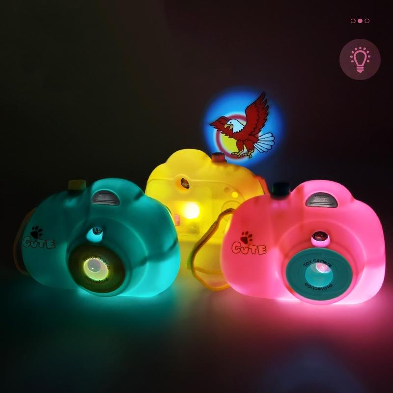 Glowing Projection Cartoon Animal Camera For Kids Fun And Educational Toy For Early Development