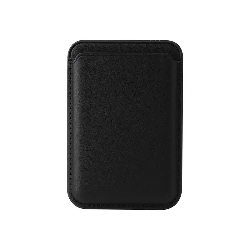 Pour Magsafe Portefeuille Magnétique en Cuir Étui Pour iPhone 18 17 16 15 Mac Safe Porte-Cartes Sac Téléphone Pour Samsung S26 Ultra Accessoires