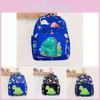 Nursery Attractive School Backpack Children Adorable Dinosaur Design Cozy Feel