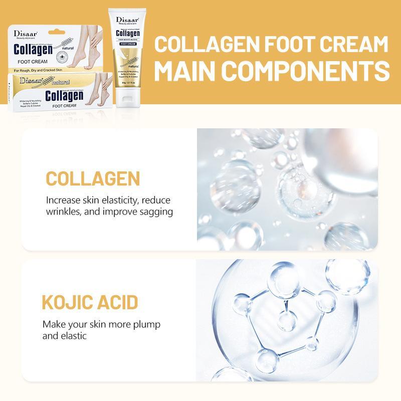 Collagen Foot Cream Large Volume Moisturizes Foot Skin Collagen Foot Cream