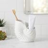 3D Printed Nautilus Toothbrush Holder Ocean Style Makeup Brush Organizer  Bathroom