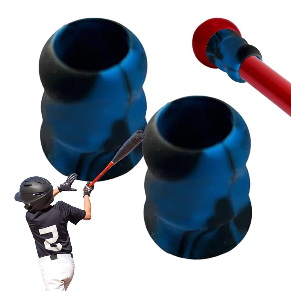 Stick Grip Baseball Bat Grip Handle Protector Batting Grip 2X Non-Slip Grip Bat Base Baseball Grip Silicone Baseball/Softball