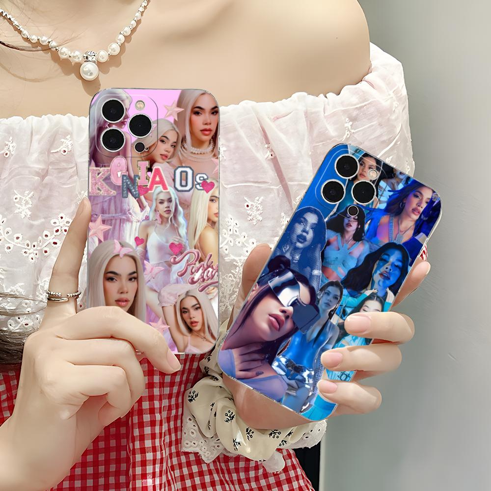 Kenia OS Mobile Cell Phone Case for iPhone 17 16 15 14 13 12 11 X XR XS Air Pro Max Plus Mini Clear Colorful Cover Pretty Cover