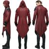 European and American-Style Stylish Gothic Hooded Knight Assassins Jacket