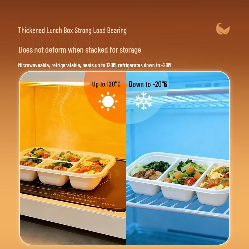 Jiwanggu Biodegradable Corn Starch Disposable Lunch Boxes