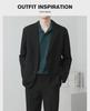 Men's Trendy Korean Style Versatile Suit Jacket for Autumn and Spring