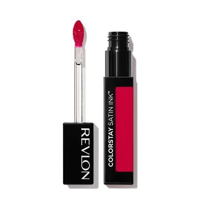 Revlon Color Stay Satin Ink 019 My Own Scarlet Red Resistant To Resistant To Color Light Gloss Satin Matte 5mL Lip Color Lipstick Boss (Brevet)
